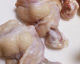 鶏肉下ごしらえ骨付き手羽中の骨抜き下処理作り方7写真