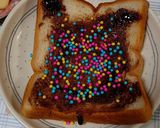 簡単カラフルチョコパン作り方3写真