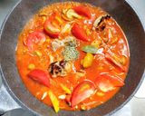 鶏もも肉と大きなナメコのトマト煮作り方6写真
