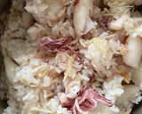 小いかと里芋の炊き込みご飯作り方6写真