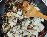 ひじきと豆腐の炒り煮作り方3写真