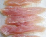 ささみの梅しそはさみ揚げ作り方1写真