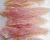 ささみの梅しそはさみ揚げ作り方1写真