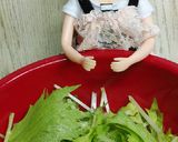 リカちゃん♡水菜となめこのかおり和えⱄ作り方9写真