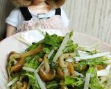 リカちゃん♡水菜となめこのかおり和えⱄ作り方18写真