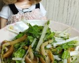 リカちゃん♡水菜となめこのかおり和えⱄ作り方15写真