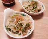 レンジで簡単！もやしとザーサイのおつまみ作り方5写真