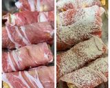 厚揚げの豚肉巻き☆ソーセージフライ弁当作り方2写真