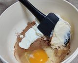レンジでココアチーズケーキ作り方4写真