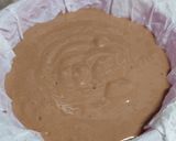 レンジでココアチーズケーキ作り方6写真