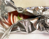 包むだけ　簡単な鮭のホイル焼き作り方4写真