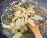　簡単！切り昆布とさば缶の炒め煮作り方3写真