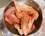 【低糖質】甘辛手羽先作り方3写真