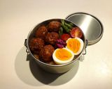 のっけ弁当2022.09.30肉だんご作り方1写真