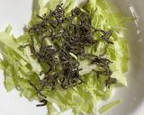 キャベツと塩昆布の和え物(弁当用)作り方3写真