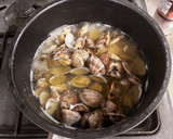 だしの香り♪あさりの炊き込みご飯作り方6写真