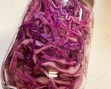 紫キャベツとお豆の副菜☆甘酢漬けキャベツ作り方7写真