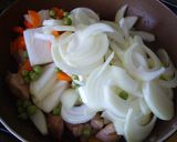 鶏肉とじゃがいものミルクスープ♫作り方3写真