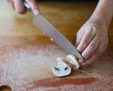 豚ロースとりんごの蒸焼き＆キノコのソテー作り方1写真