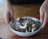 豚ロースとりんごの蒸焼き＆キノコのソテー作り方3写真