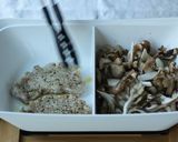 豚ロースとりんごの蒸焼き＆キノコのソテー作り方8写真