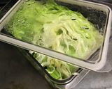 レンチンキャベツと浅葱のサラダ作り方2写真