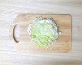 ごま油香る～白ねぎと塩昆布のせ冷奴作り方1写真