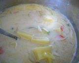 鶏肉とじゃがいものミルクスープ♫作り方5写真