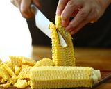 まるごとコーンリゾット作り方1写真