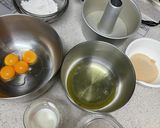 ノンオイル低カロリー✨紅茶シフォン✨作り方1写真