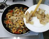 からすまれんこんのキンピラ（老上学区）作り方5写真