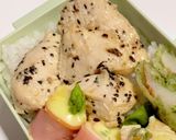 バジルチキン弁当作り方1写真