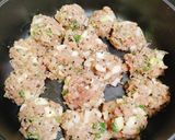 甘めのコク旨！あじのつくね丼作り方4写真