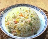 簡単ヘルシー！炊飯器チャーハン作り方8写真