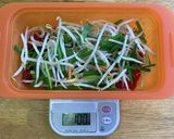 電子レンジで作るスタミナ丼作り方2写真