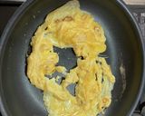 つるむらさきとオクラのチャーハン作り方3写真