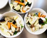 レンジ肉無中華風うどん味白菜回鍋肉風作り方11写真