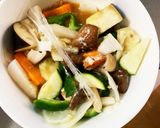 レンジ肉無中華風うどん味白菜回鍋肉風作り方15写真