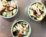 レンジ肉無豆腐コク旨オニオン味野菜炒め作り方11写真
