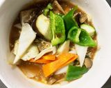 レンジ肉無豆腐コク旨オニオン味野菜炒め作り方14写真