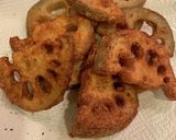 簡単　ハスの唐揚げ　食感王！作り方6写真