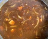 乾麺で作る☆チキンカレーうどん♡作り方7写真
