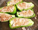 食べるnutsauceでピーマン肉詰め作り方3写真