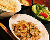 豚こまとじゃがいも甘辛しそバター炒め作り方7写真