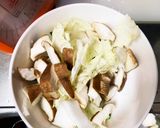 隙間埋めレンジ白菜椎茸洋風温野菜サラダ作り方4写真