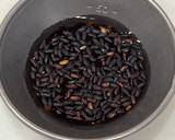 もち麦と黒米入り 我が家の雑穀ご飯作り方1写真