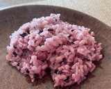 もち麦と黒米入り 我が家の雑穀ご飯作り方5写真