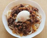 牛すき釜玉うどん作り方9写真