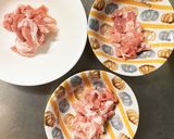 レンジもやし入きな粉マヨポン甘酢酢豚作り方2写真
