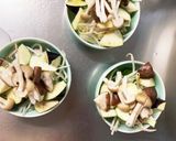 レンジもやし入きな粉マヨポン甘酢酢豚作り方10写真